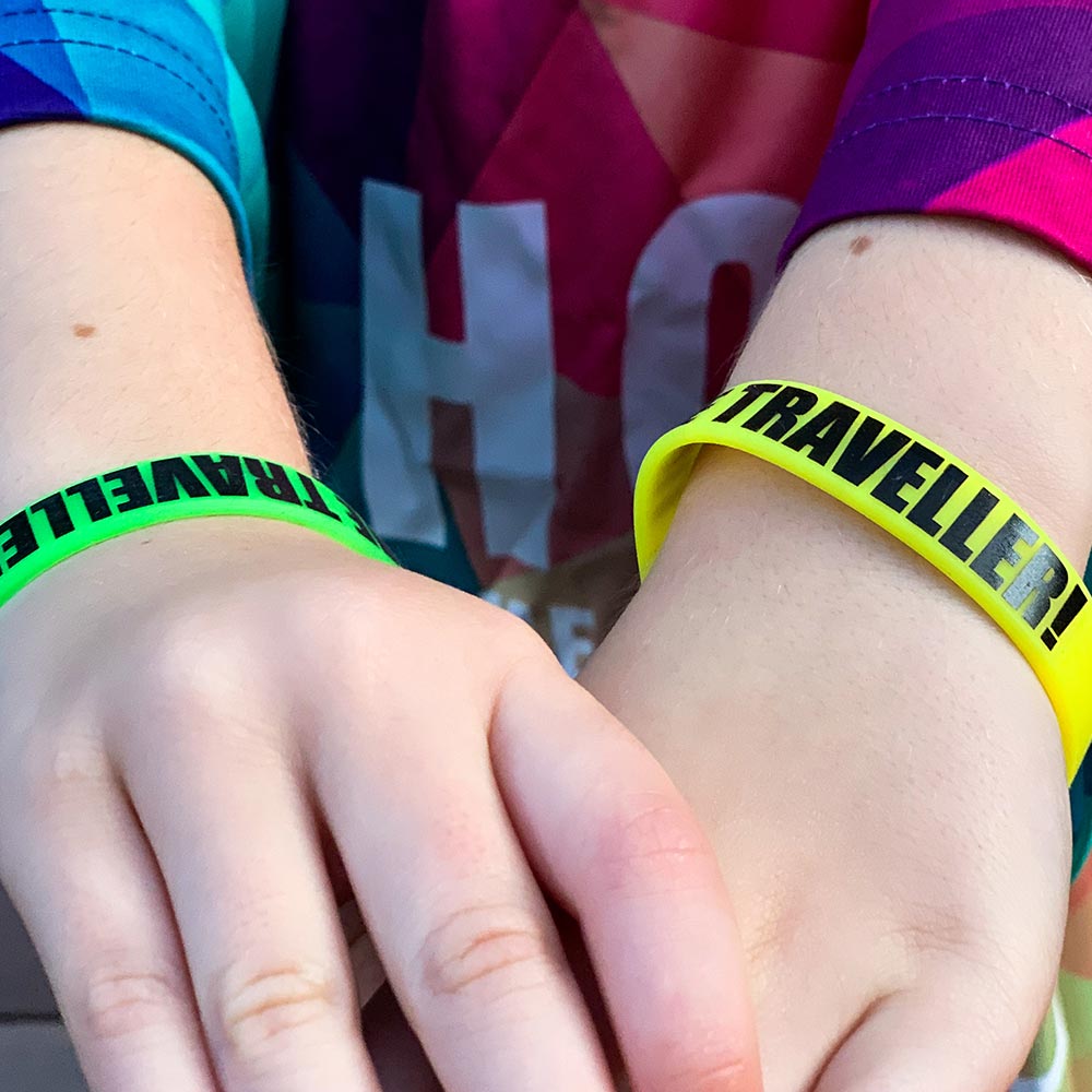 Plastic Wristband Hot Dub Time Machine